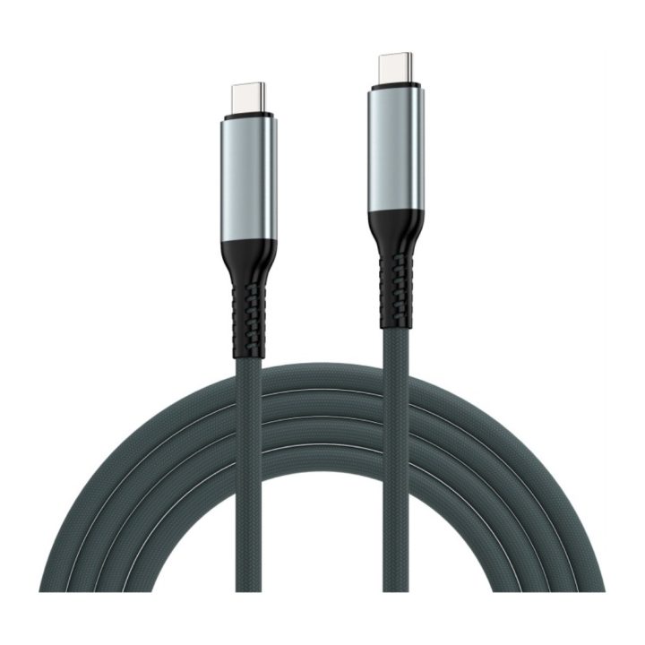Ewent EC1071 cabo USB USB4 Gen 3x2 1 m USB C 40 Gbit/s 240 W Preto