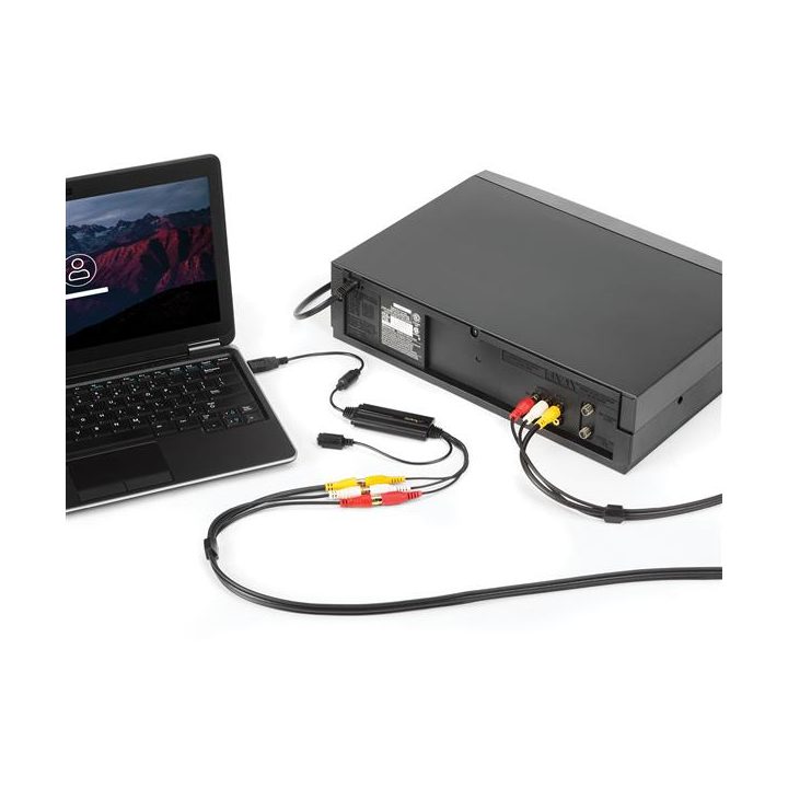 StarTech.com USB Video Capture Adapter - S-Video or Composite to USB…