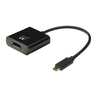 Ewent EW9825 adaptador de cable de vídeo 0,15 m USB Tipo C…