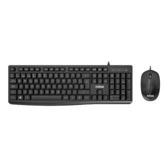 Nilox NXKME0012 teclado Ratón incluido Universal USB QWERTY Español…