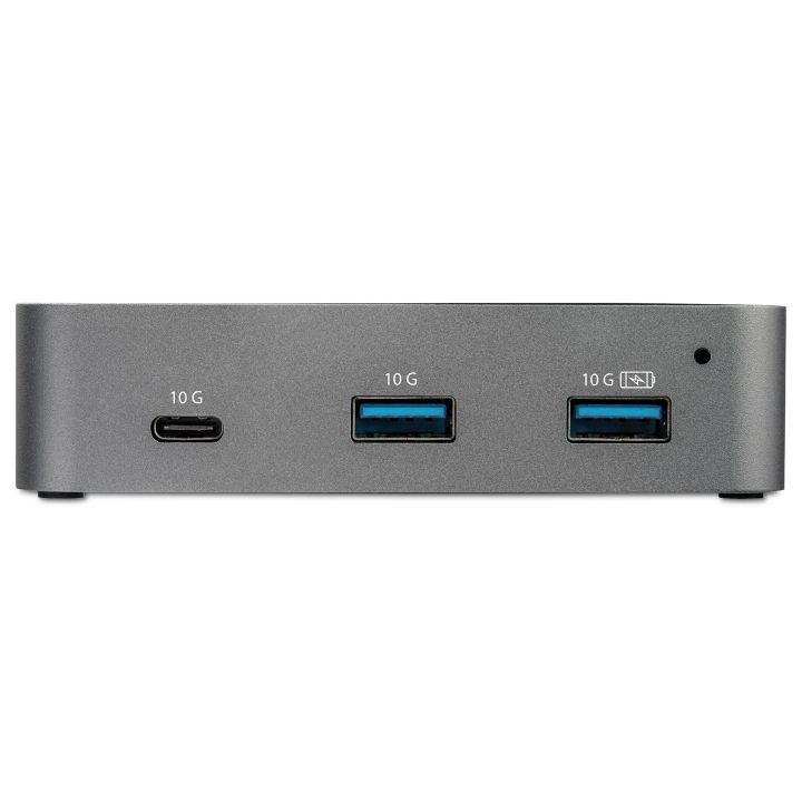 StarTech.com 3-Port USB-C Hub with Ethernet Network Port - USB 3.2…