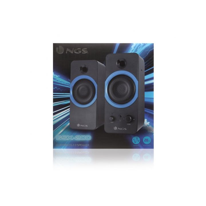 NGS GSX-200 Wired Speaker Black 20 W