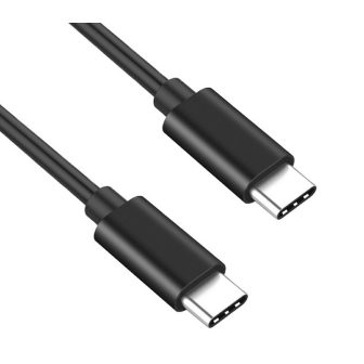 Ewent EC1035 cabo USB USB 2.0 1 m USB C 60 W Preto