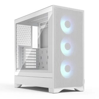 Fractal Design Pop 2 Air White TG RGB PC Case FD-C-POA2A-04