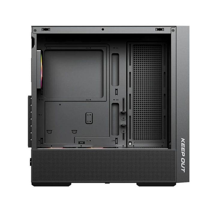 Keep Out Caixa M-ATX KO XC-805 MESH ARGB USB3 Preto
