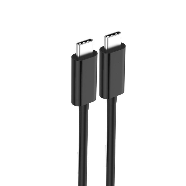 Ewent EC1035 cabo USB USB 2.0 1 m USB C 60 W Preto
