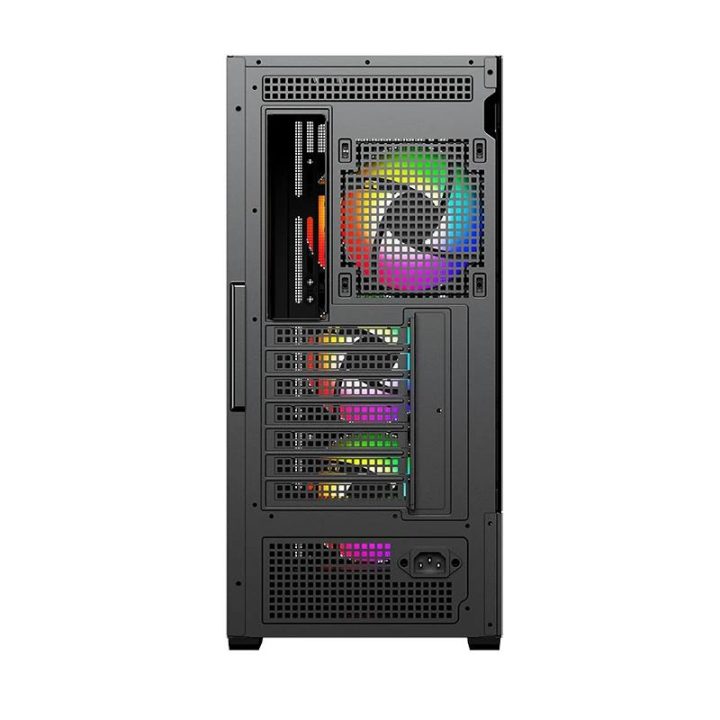 Keep Out M-ATX Case KO XC-805 MESH ARGB USB3 Black