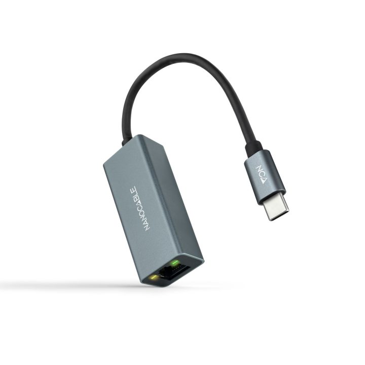 Nanocable USB-C to Gigabit Ethernet 10/100/1000 Mbps Adapter…