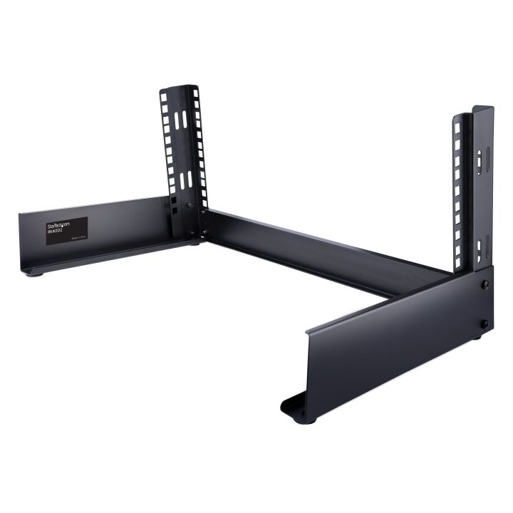 StarTech.com 4U 19" Open Frame Desktop Rack with 2 Columns - Rack for…