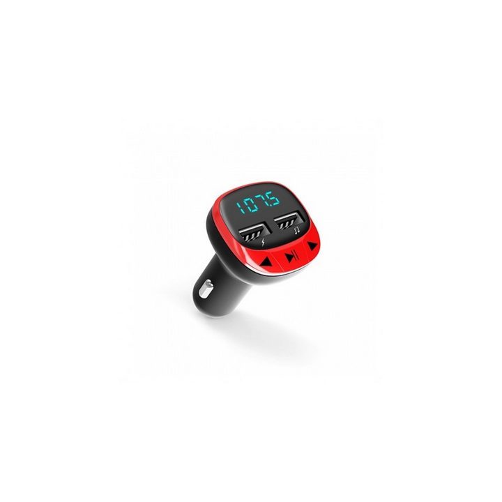 Energy sistem Car Transmitter FM Red (microSD,MP3) (448258)