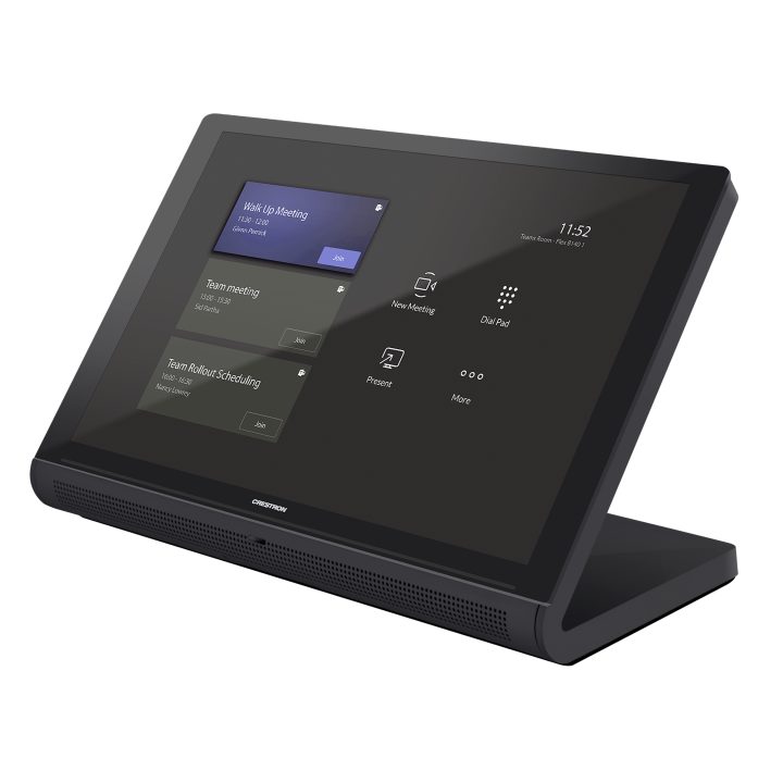 Sistema de videoconferência Crestron Flex para salas pequenas com…