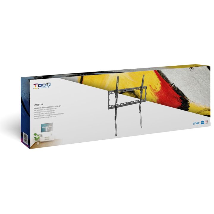 TooQ LP1081T-B TV Wall Mount 2.03 m (80") Black