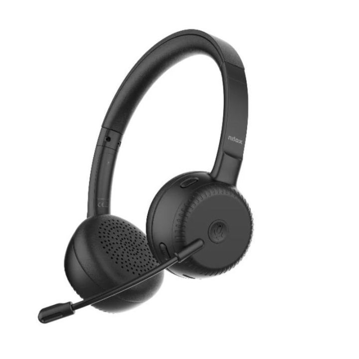 NILOX Auricular inalámbrico con micrófono (NXAUCDUAL01)