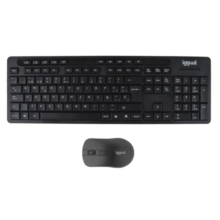 Kit teclado rato sem fios iggual WMK-BUSINESS2