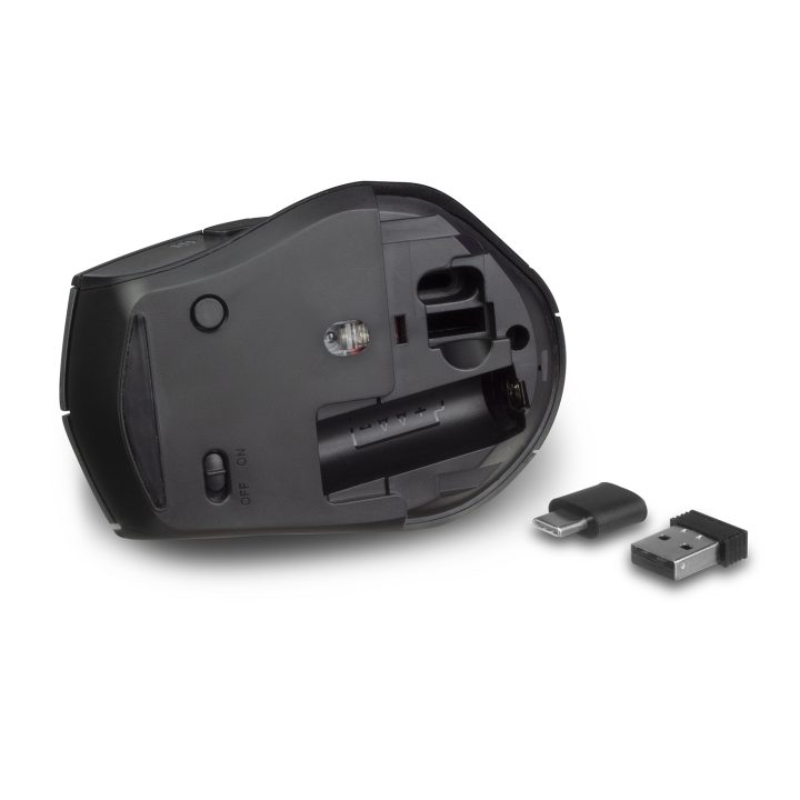 Ewent EW3245 Right-Handed RF Wireless Optical Office Mouse 2400 DPI