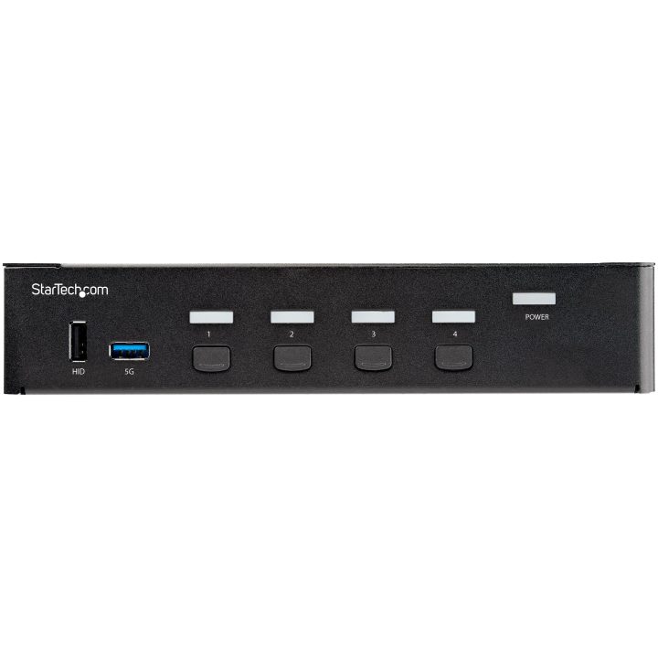 StarTech.com 4-Port HDMI 2.0 4K KVM Switch for 1 Monitor - 4K 60Hz…