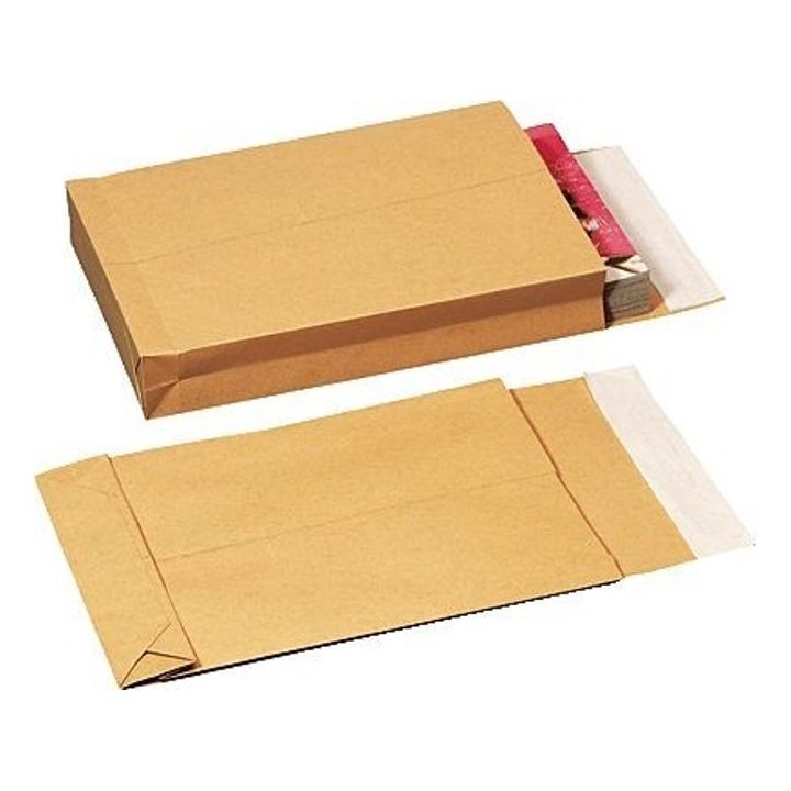 Box of 250 DIN B4 Folio Bags (250x353) Gusseted Bag 250x353x30 Kraft…