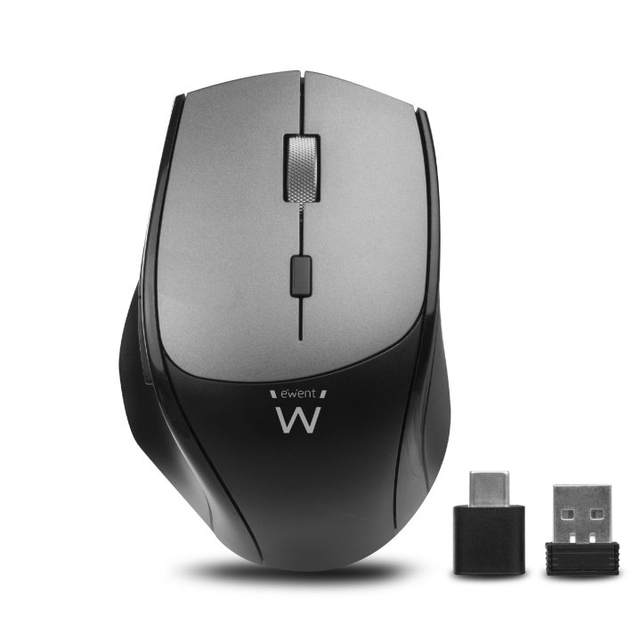 Ewent EW3245 Right-Handed RF Wireless Optical Office Mouse 2400 DPI