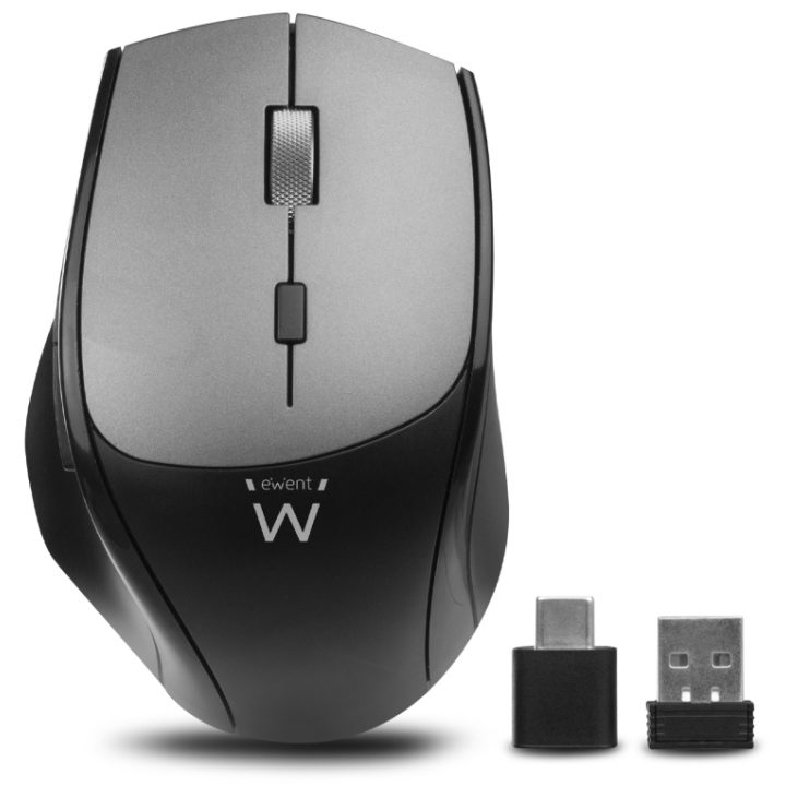 Ewent EW3245 Right-Handed RF Wireless Optical Office Mouse 2400 DPI