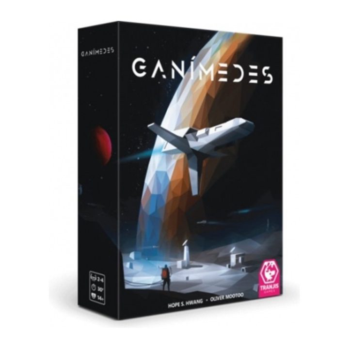 Jogo de tabuleiro Tranjis Games Ganimedes idade recomendada 14 anos