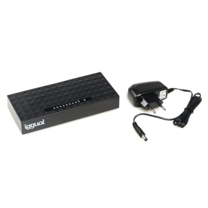 iggual GES8000 Switch 8xGB Gigabit 1000 Mbps