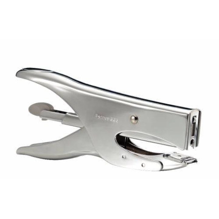 Petrus 44733 Metal Plier Stapler Model 222 Gray