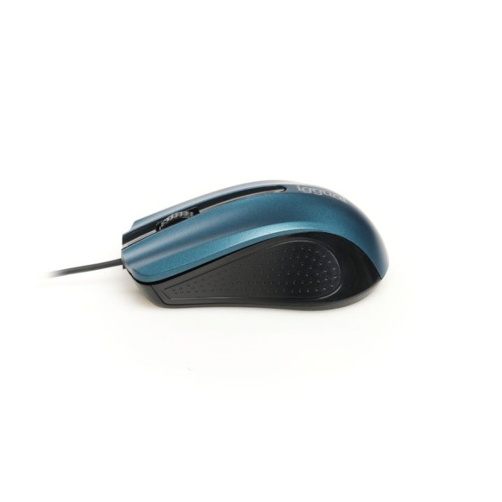 iggual COM-ERGONOMIC-RL-800DPI Blue Optical Mouse