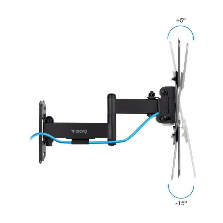 TooQ Wall Mount for 13"-43" Screens, Black