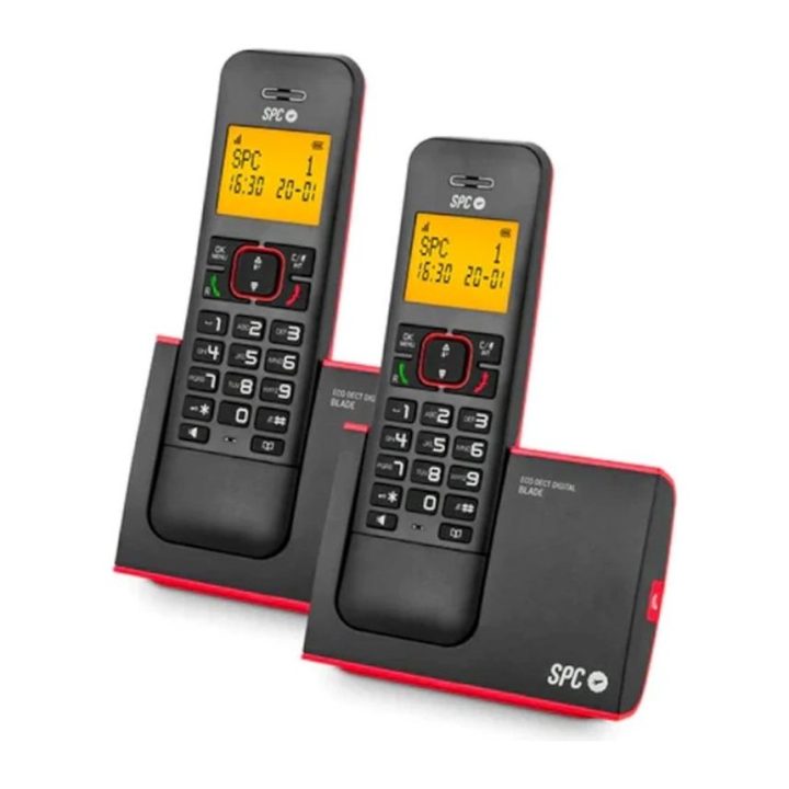 SPC 7292RC2 Telefone DECT BLADE ID AG50 Vermelho Duo