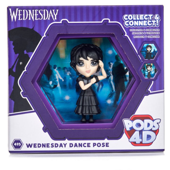 Wow Stuff 4D Pods Figures Wednesday 6 Pack