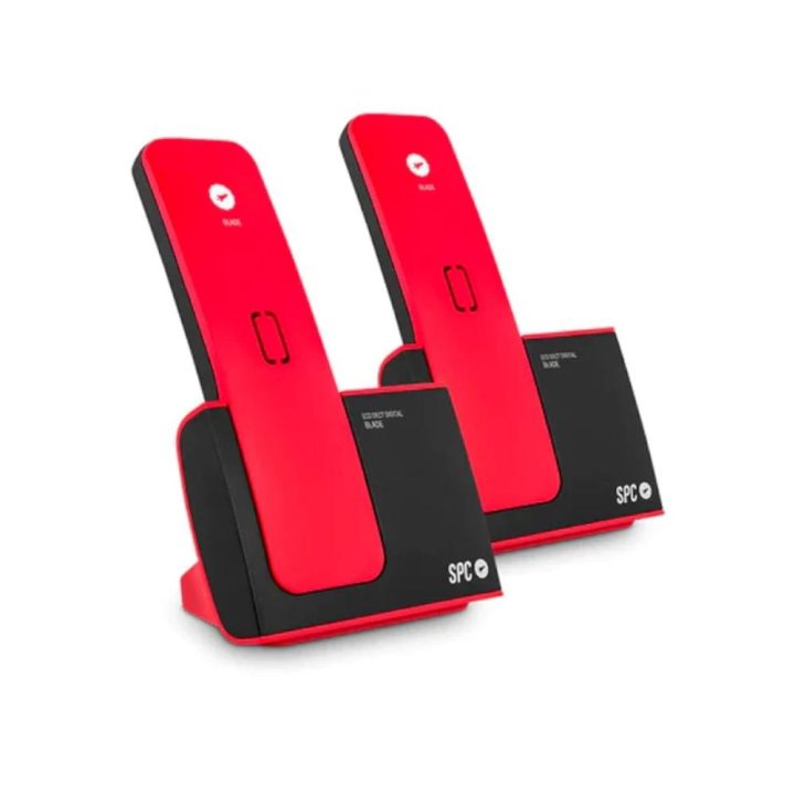 SPC 7292RC2 Telefone DECT BLADE ID AG50 Vermelho Duo