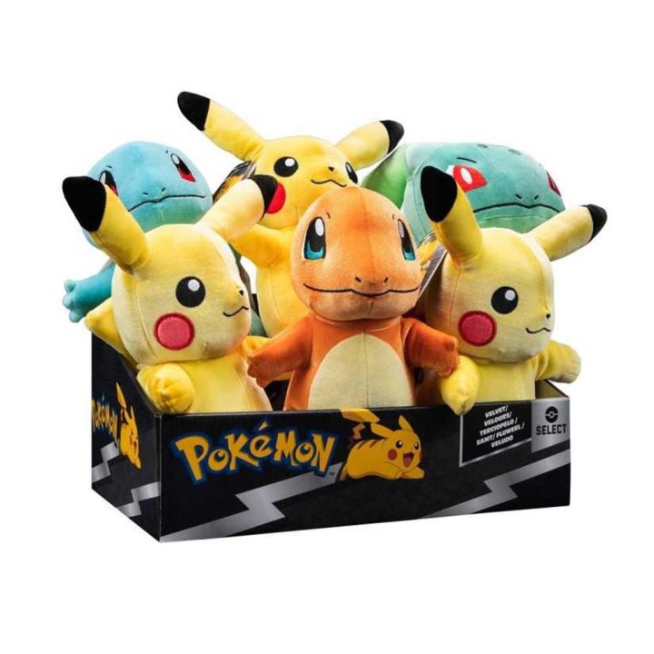 Jazwares Peluche Pokémon em veludo sortido aleatório 21 cm (63223176)