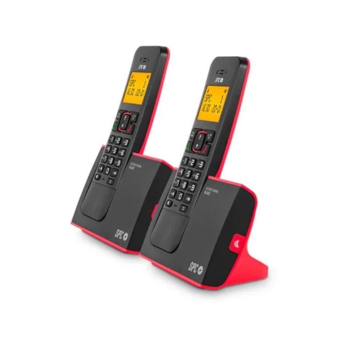 SPC 7292RC2 Telefone DECT BLADE ID AG50 Vermelho Duo