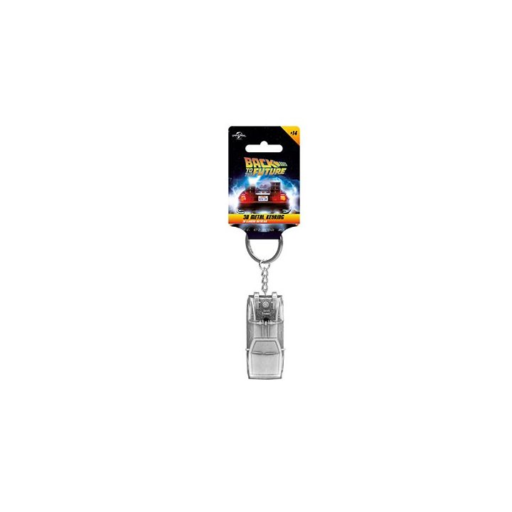 SD Toys Back to the Future DeLorean Metallic Figure Keychain…