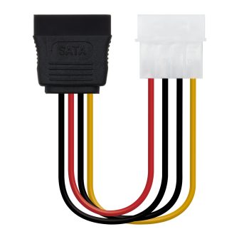 Nanocable CABLE DE ALIMENTAÇÃO SATA 5.25" (MOLEX 4PIN)/M-SATA/H 16CM…