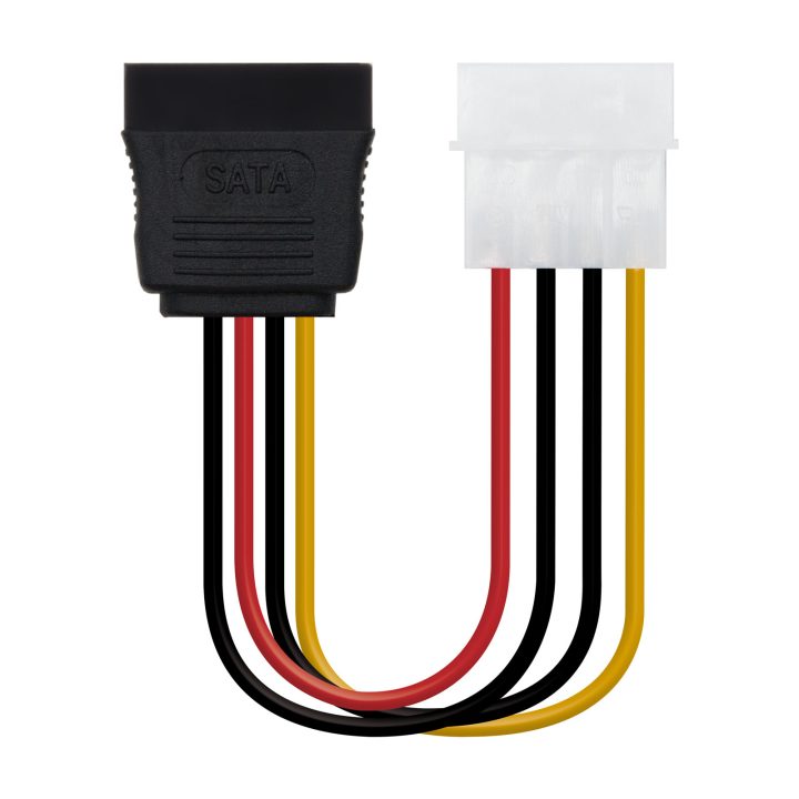 Nanocable SATA POWER CABLE 5.25" (MOLEX 4PIN)/M-SATA/H 16CM OEM