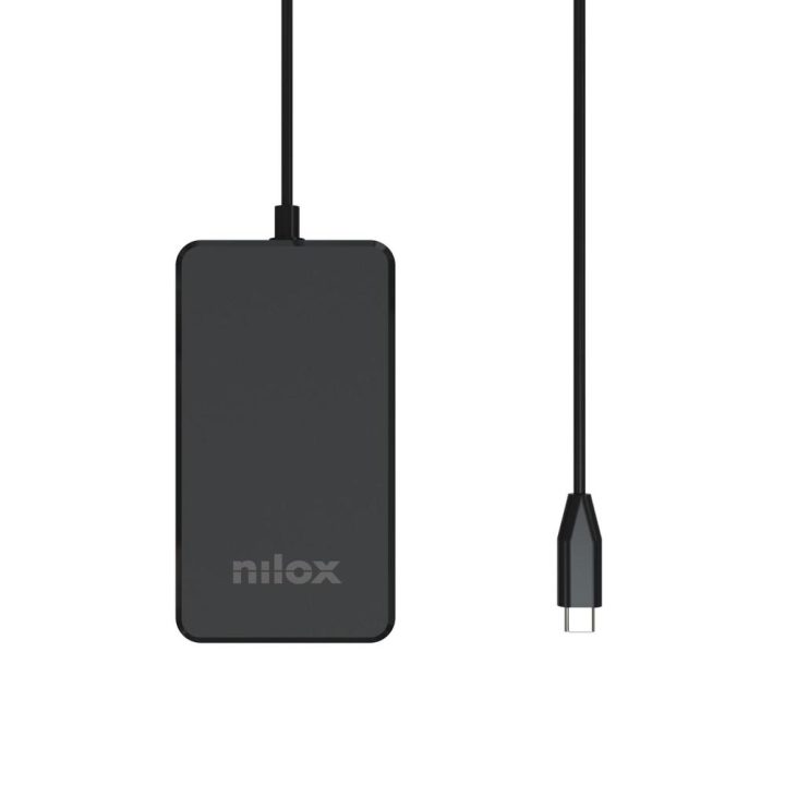 NILOX Alimentador gan USB-C para portátil -90w (NXPDCGAN90W)