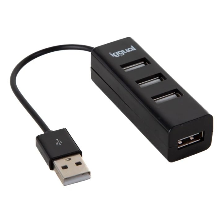 iggual USB 2.0 Hub x 4 Ports HUB-A-4p