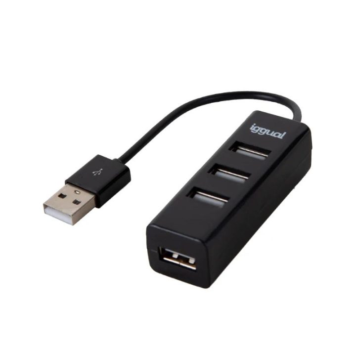 iggual USB 2.0 Hub x 4 Ports HUB-A-4p