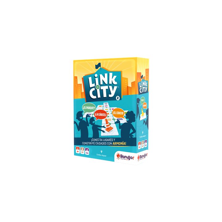 Asmodee Link City Board Game (BALC01ES)
