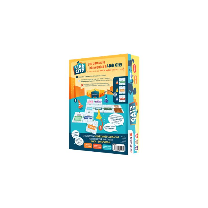 Asmodee Link City Board Game (BALC01ES)
