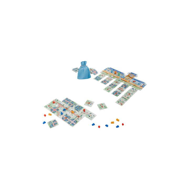 Asmodee Jogo de tabuleiro Railroad Tiles (HG230)