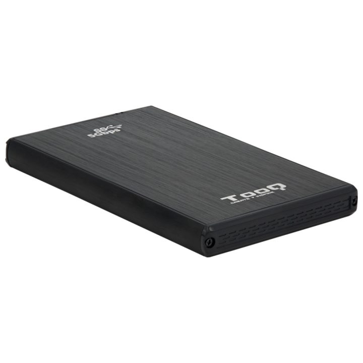 TooQ TQE-2522B External Hard Drive Case Hard Drive (HDD) Enclosure…