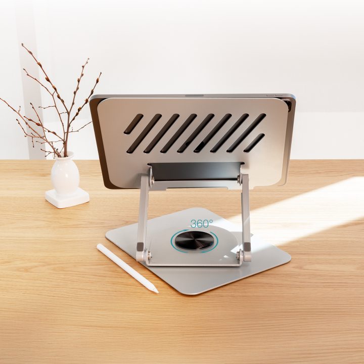 TooQ Adjustable 360° Rotating Laptop Stand, for 11"-17" Devices…