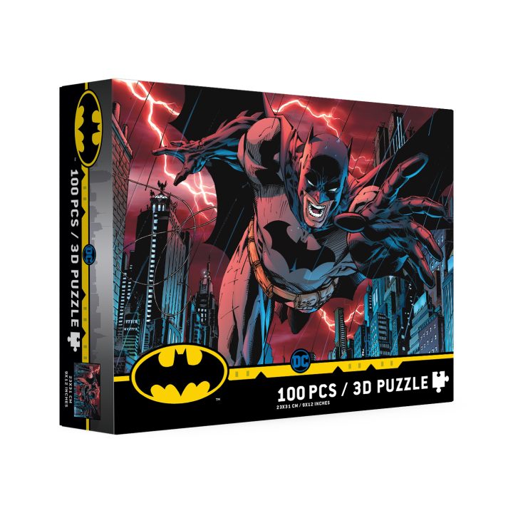 SD Toys 100-Piece 3D Effect Puzzle Batman DC Universe City (WRN25315)