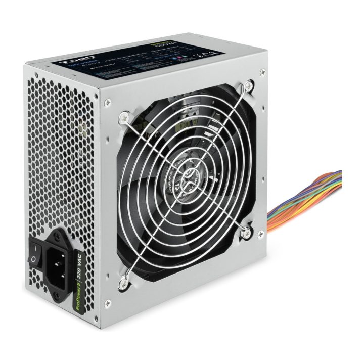 TooQ TQEP-500SSE unidade de fonte de alimentação 500 W 24-pin ATX ATX…