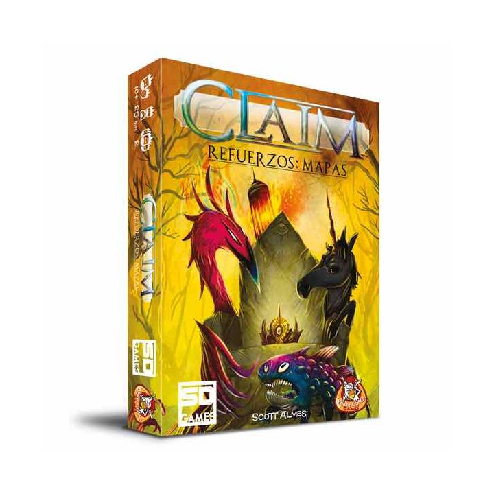 Sd games Juego de mesa claim refuerzos: mapas pegi 10 (CLAIM003)