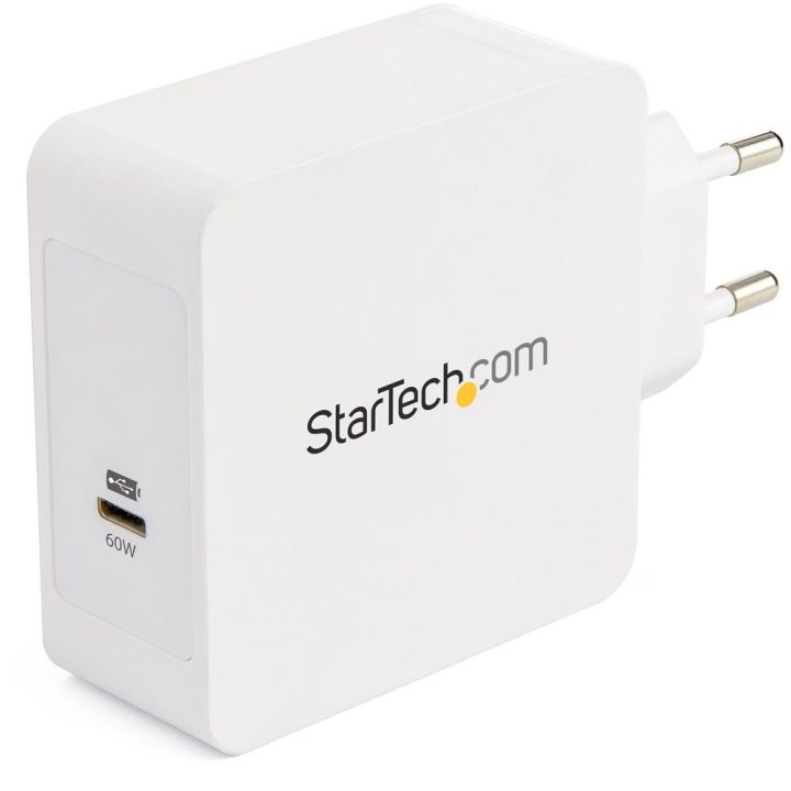 StarTech.com USB-C Wall Charger - 60W USB Type-C Laptop Charger -…