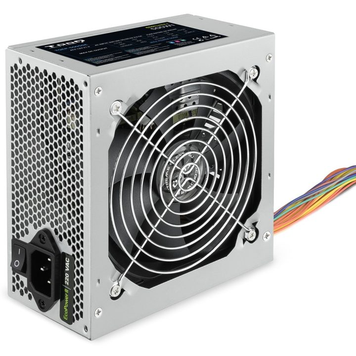 TooQ TQEP-500SSE Power Supply Unit 500 W 24-pin ATX ATX Silver