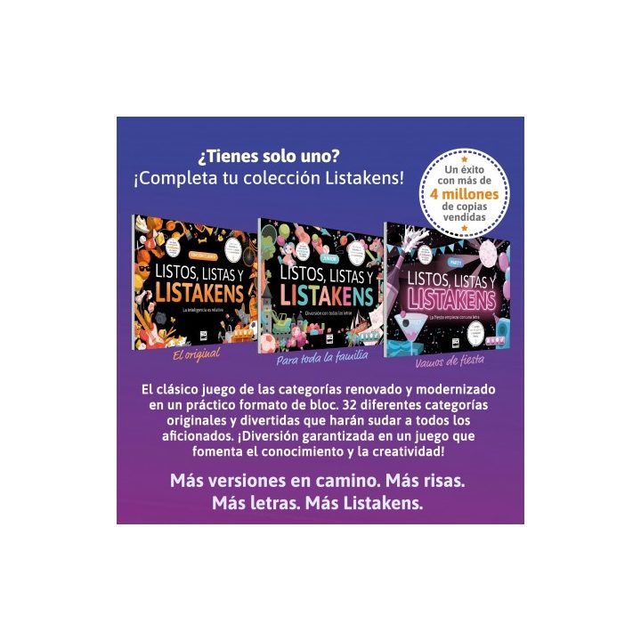 SD Games Listos, Listas y Listakens Party (SDGLILILI03)